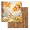Stamperia WHISPERING WOODS 8X8 Double Faced Paper 10 Sheets + Bonus #SBBS131