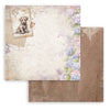 Stamperia QUIET DAYS 8X8 Double Faced Paper 10 Sheets + Bonus #SBBS134