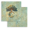 Stamperia A NEW BEGINNING 8X8 Double Faced Paper 10 Sheets + Bonus #SBBS140