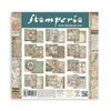 Stamperia GARDENS OF TIME 8X8 Double Faced Paper 10 Sheets + Bonus #SBBS141