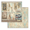 Stamperia SYMPHONY 8X8 Double Faced Paper 10 Sheets + Bonus #SBBS144