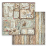 Stamperia SYMPHONY 8X8 Double Faced Paper 10 Sheets + Bonus #SBBS144