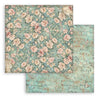 Stamperia SYMPHONY BACKGROUNDS 8X8 Double Faced Paper 10 Sheets + Bonus #SBBS145