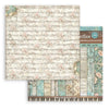 Stamperia SYMPHONY BACKGROUNDS 8X8 Double Faced Paper 10 Sheets + Bonus #SBBS145