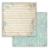Stamperia SYMPHONY BACKGROUNDS 8X8 Double Faced Paper 10 Sheets + Bonus #SBBS145