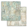 Stamperia SYMPHONY BACKGROUNDS 8X8 Double Faced Paper 10 Sheets + Bonus #SBBS145