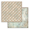 Stamperia WHITE CHRISTMAS BACKGROUNDS 8X8 Double Faced Paper 10 Sheets + Bonus #SBBS147