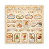Stamperia SILENT NIGHT - CHRISTMAS 8X8 Double Faced Paper 10 Sheets + Bonus #SBBS148