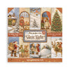 Stamperia SILENT NIGHT - CHRISTMAS 8X8 Double Faced Paper 10 Sheets + Bonus #SBBS148