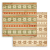 Stamperia SILENT NIGHT - Christmas BACKGROUNDS 8X8 Double Faced Paper 10 Sheets + Bonus #SBBS149