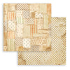 Stamperia SILENT NIGHT - Christmas BACKGROUNDS 8X8 Double Faced Paper 10 Sheets + Bonus #SBBS149