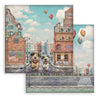 Stamperia FURRY FRIENDS 2 - 8X8 Double Faced Paper 10 Sheets + Bonus #SBBS150