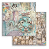 Stamperia FURRY FRIENDS 2 - 8X8 Double Faced Paper 10 Sheets + Bonus #SBBS150