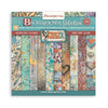 Stamperia FURRY FRIENDS 2 - BACKGROUNDS 8X8 Double Faced Paper 10 Sheets + Bonus #SBBS151