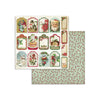 Stamperia CLASSIC CHRISTMAS 8X8 Double Faced Scrapbook Paper 10 Sheets + BONUS #SBBS17