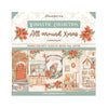 Stamperia ALL AROUND CHRISTMAS 8X8 Double Faced Paper 10 Sheets + Bonus #SBBS89