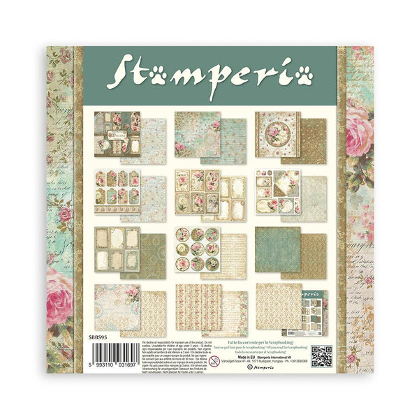PRECIOUS 8X8 Double Faced Paper 10 Sheets + Bonus #SBBS95