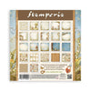 PRE-ORDER Stamperia HIDDEN GROVE 8X8 SINGLE Faced Paper 22 SHEETS #SBBSXB10