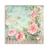 PRE-ORDER Stamperia HOUSE OF ROSES 8X8 SINGLE Faced Paper 22 SHEETS #SBBSXB11