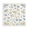 Stamperia TIMELESS 8X8 SINGLE Faced Paper 22 SHEETS #SBBSXB13