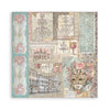 Stamperia VENICE CITY OF ART 8X8 SINGLE Faced Paper 22 SHEETS #SBBSXB14