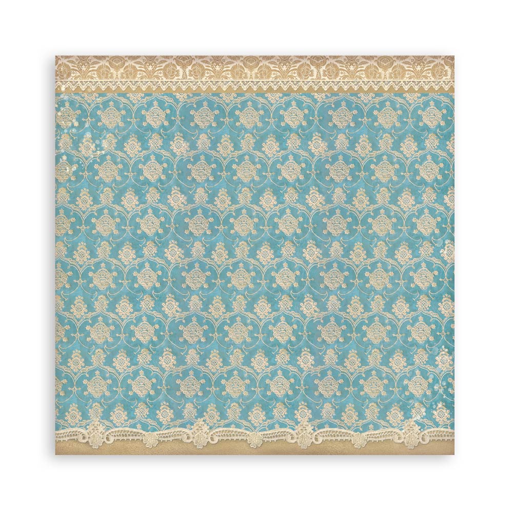 Stamperia VENICE CITY OF ART 8X8 SINGLE Faced Paper 22 SHEETS #SBBSXB14