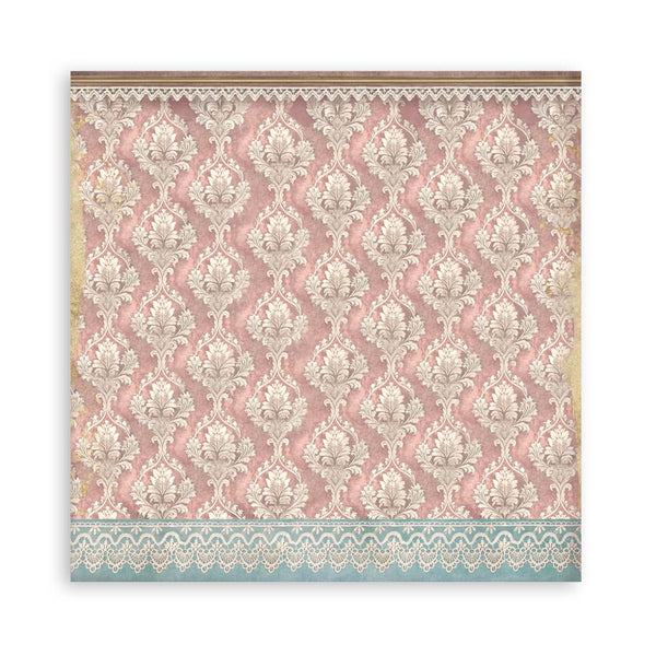 Stamperia VENICE CITY OF ART 8X8 SINGLE Faced Paper 22 SHEETS #SBBSXB14
