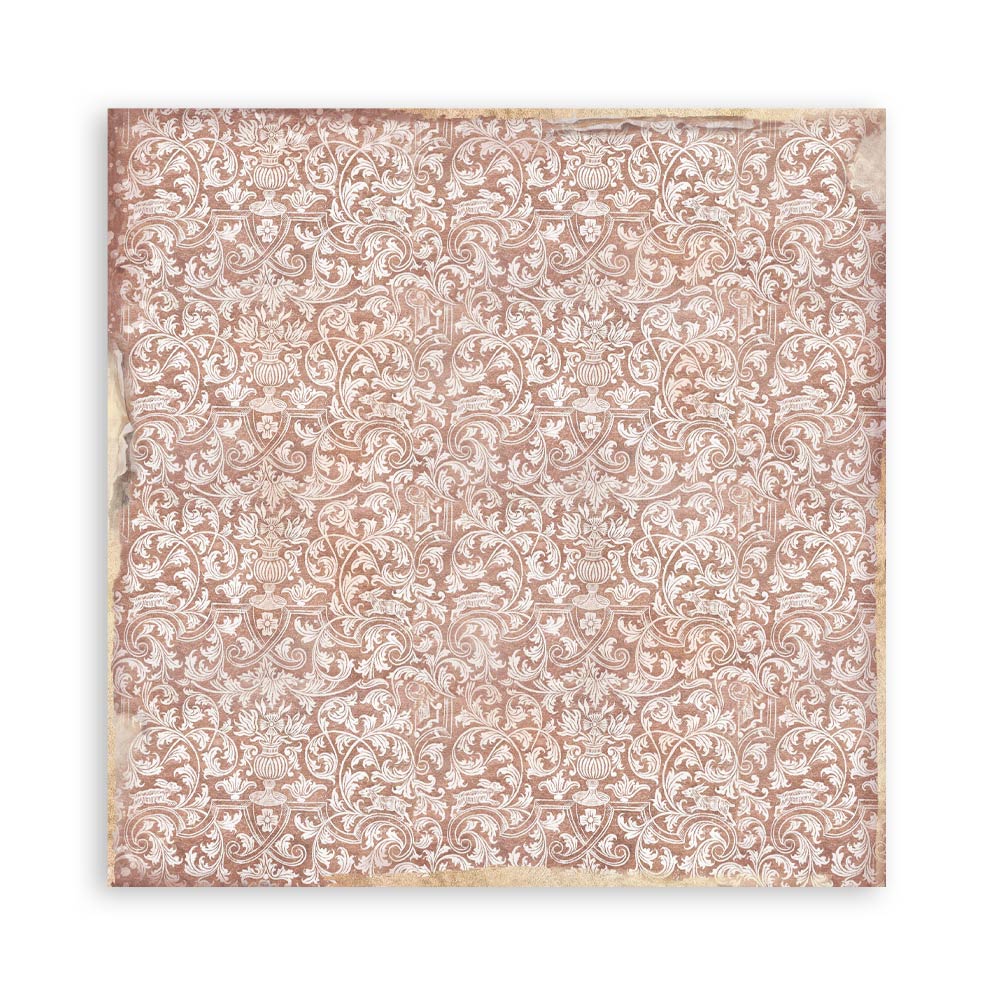 Stamperia VENICE CITY OF ART 8X8 SINGLE Faced Paper 22 SHEETS #SBBSXB14