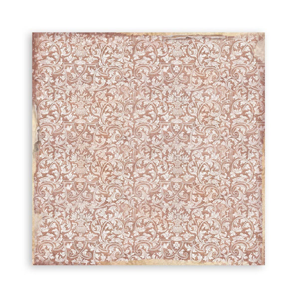Stamperia VENICE CITY OF ART 8X8 SINGLE Faced Paper 22 SHEETS #SBBSXB14