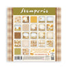 Stamperia WHISPERING WOODS 8X8 SINGLE Faced Paper 22 SHEETS #SBBSXB17