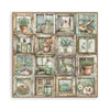 Stamperia HERBARIUM SILVAE 8X8 SINGLE Faced Paper 22 SHEETS #SBBSXB20