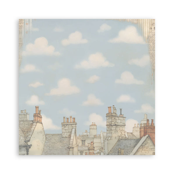 Stamperia FAMILY 8X8 SINGLE Faced Paper 22 SHEETS #SBBSXB21