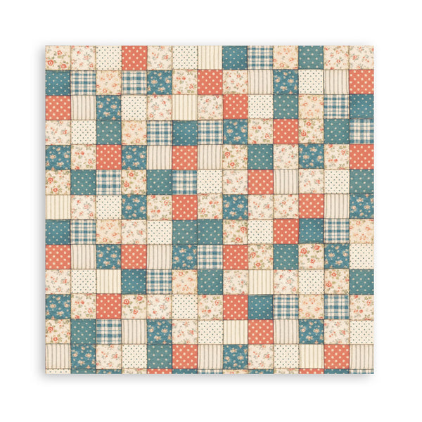Stamperia FAMILY 8X8 SINGLE Faced Paper 22 SHEETS #SBBSXB21