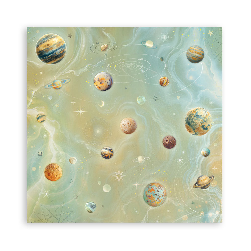 Stamperia A NEW BEGINNING 8X8 SINGLE Faced Paper 22 SHEETS #SBBSXB23
