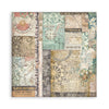 Stamperia GARDENS OF TIME 8X8 SINGLE Faced Paper 22 SHEETS #SBBSXB24