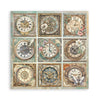 Stamperia GARDENS OF TIME 8X8 SINGLE Faced Paper 22 SHEETS #SBBSXB24
