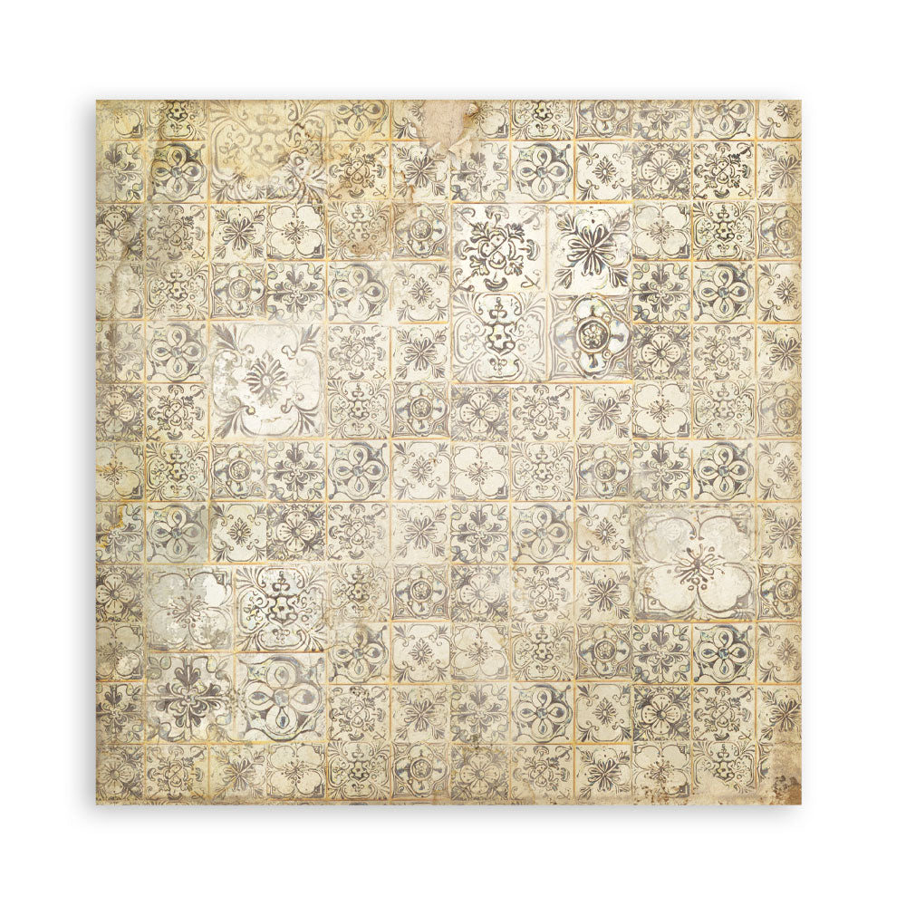 Stamperia ALL AROUND 8X8 SINGLE Faced Paper 22 SHEETS #SBBSXB25