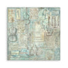 Stamperia SYMPHONY 8X8 SINGLE Faced Paper 22 SHEETS #SBBSXB26