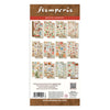 Stamperia ROMANTIC HOME for the HOLIDAYS Collectables 6x12 Scrapbook Paper 10 Sheets #SBBV20