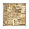 Stamperia COFFEE and CHOCOLATE 12x12 Single Sided Scrapbook Paper 22 pcs #SBBXLB13