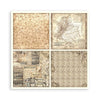 Stamperia COFFEE and CHOCOLATE 12x12 Single Sided Scrapbook Paper 22 pcs #SBBXLB13