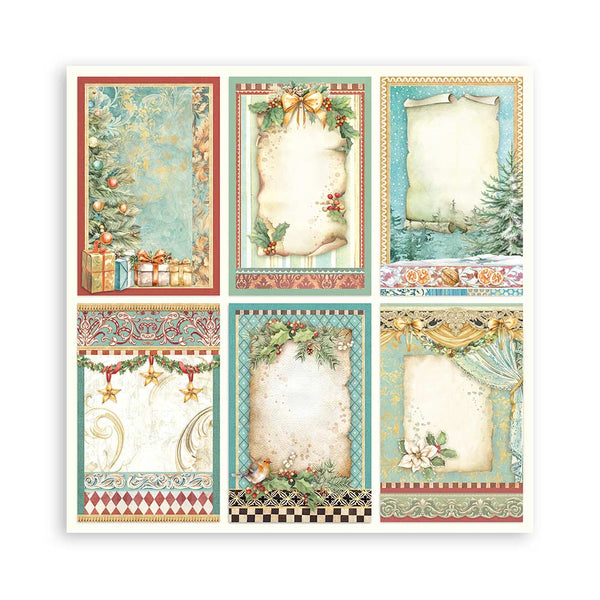 Stamperia Christmas THE NUTCRACKER 12x12 Single Sided Scrapbook Paper 22 pcs #SBBXLB16