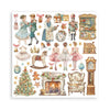 Stamperia Christmas THE NUTCRACKER 12x12 Single Sided Scrapbook Paper 22 pcs #SBBXLB16