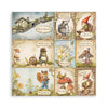 PRE-ORDER Stamperia HIDDEN GROVE 12x12 Single Sided Scrapbook Paper 22 pcs #SBBXLB22