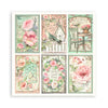 PRE-ORDER Stamperia HOUSE OF ROSES 12x12 Single Sided Scrapbook Paper 22 pcs #SBBXLB23