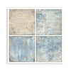 Stamperia SILENT SEA 12x12 Single Sided Scrapbook Paper 22 pcs #SBBXLB24
