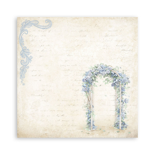 Stamperia TIMELESS 12x12 Single Sided Scrapbook Paper 22 pcs #SBBXLB25