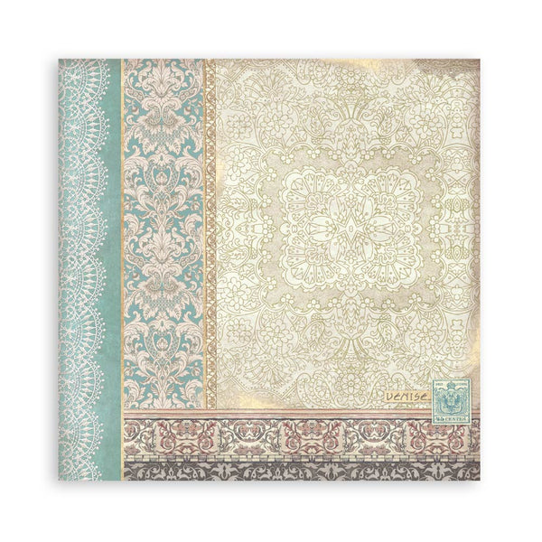 Stamperia VENICE CITY OF ART 12x12 Single Sided Scrapbook Paper 22 pcs #SBBXLB26