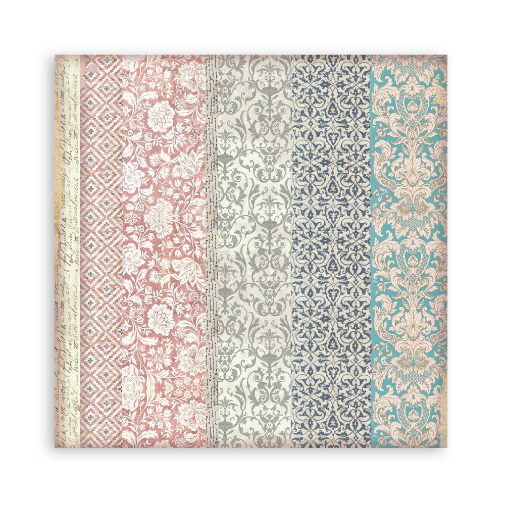 Stamperia VENICE CITY OF ART 12x12 Single Sided Scrapbook Paper 22 pcs #SBBXLB26