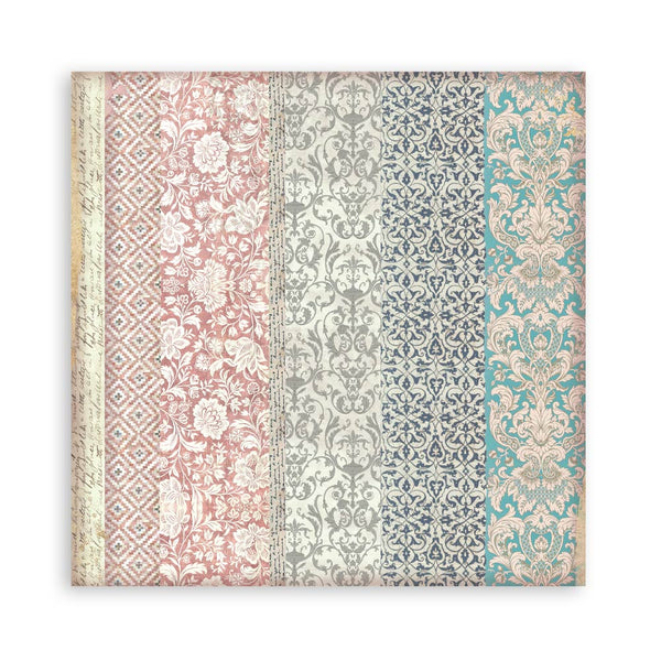 Stamperia VENICE CITY OF ART 12x12 Single Sided Scrapbook Paper 22 pcs #SBBXLB26